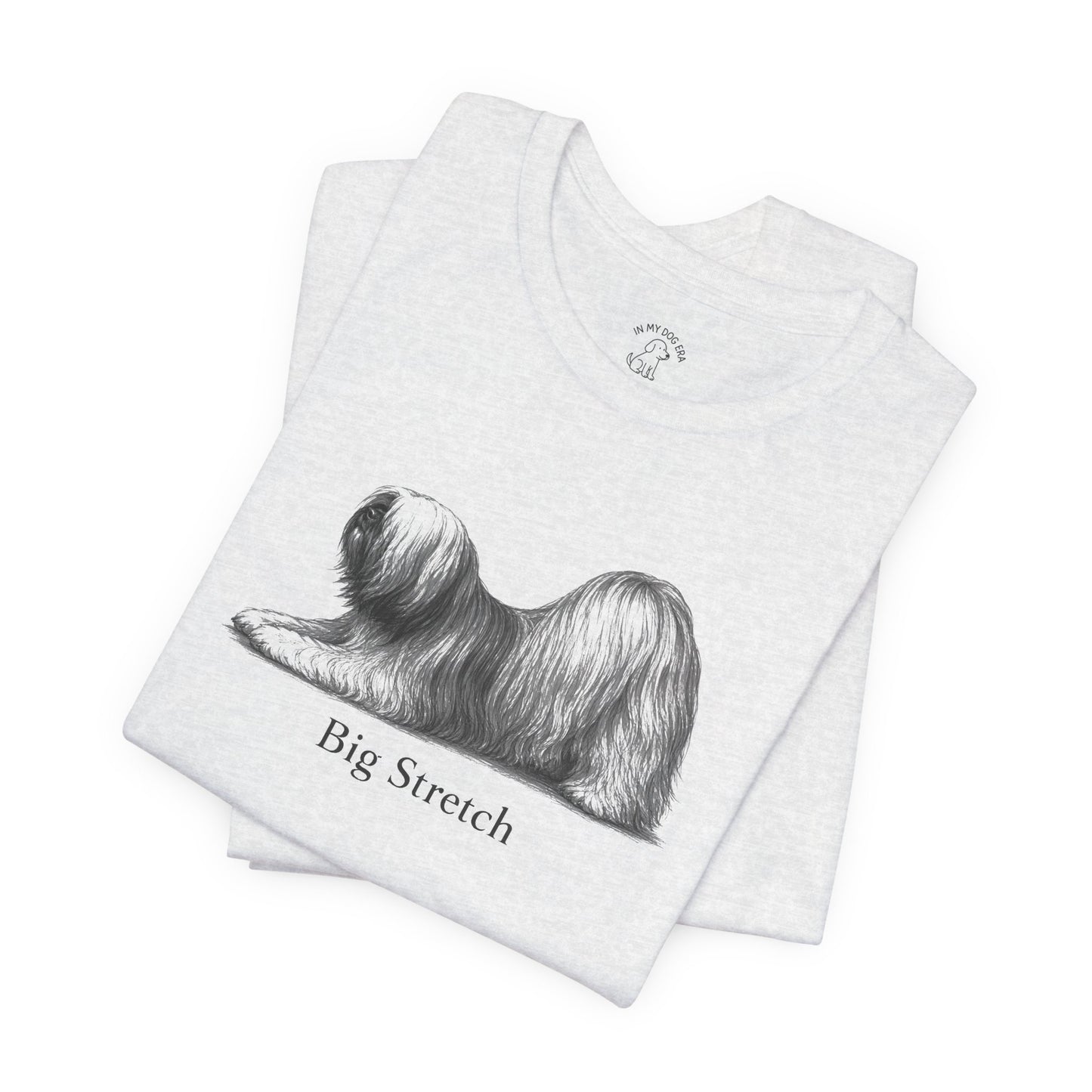 Big Stretch Lhasa Apso T-Shirt