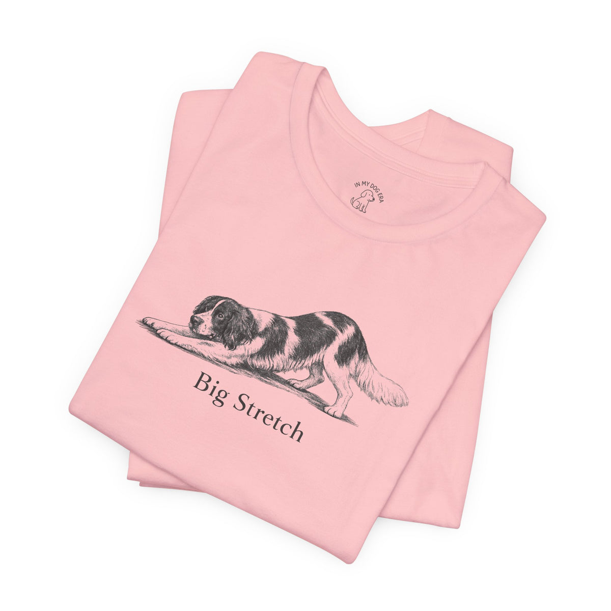 Big Stretch English Springer Spaniel T-Shirt