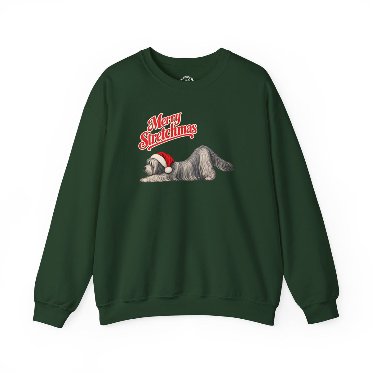 Skye Terrier Christmas Sweatshirt | Merry Stretchmas
