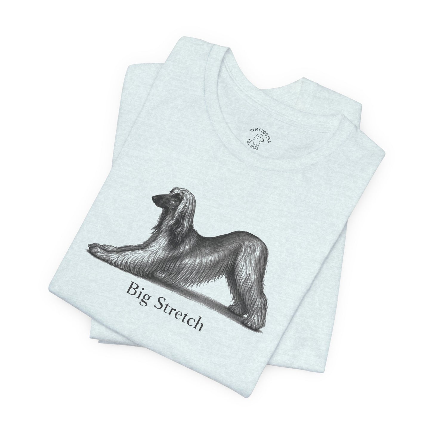 Big Stretch Afghan Hound T-Shirt