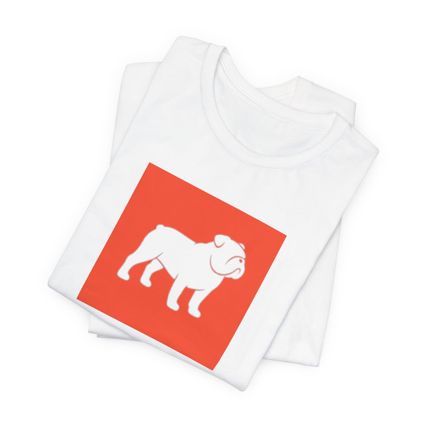 English Bulldog Silhouette Tee