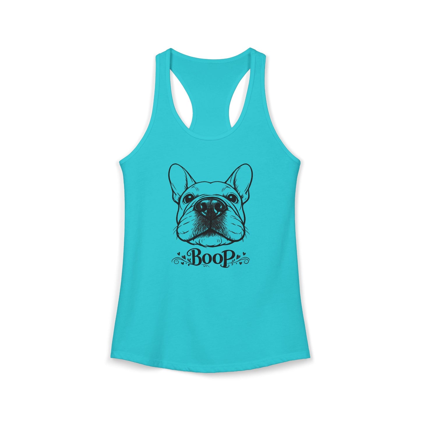 BOOP French Bulldog - Women's Racerback Tanktop