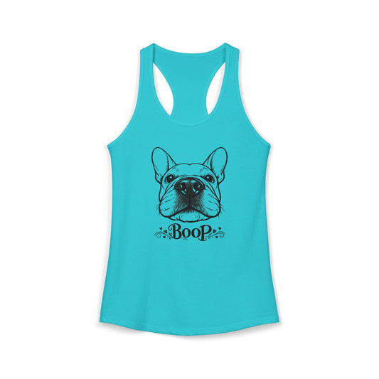 BOOP French Bulldog - Women's Racerback Tanktop