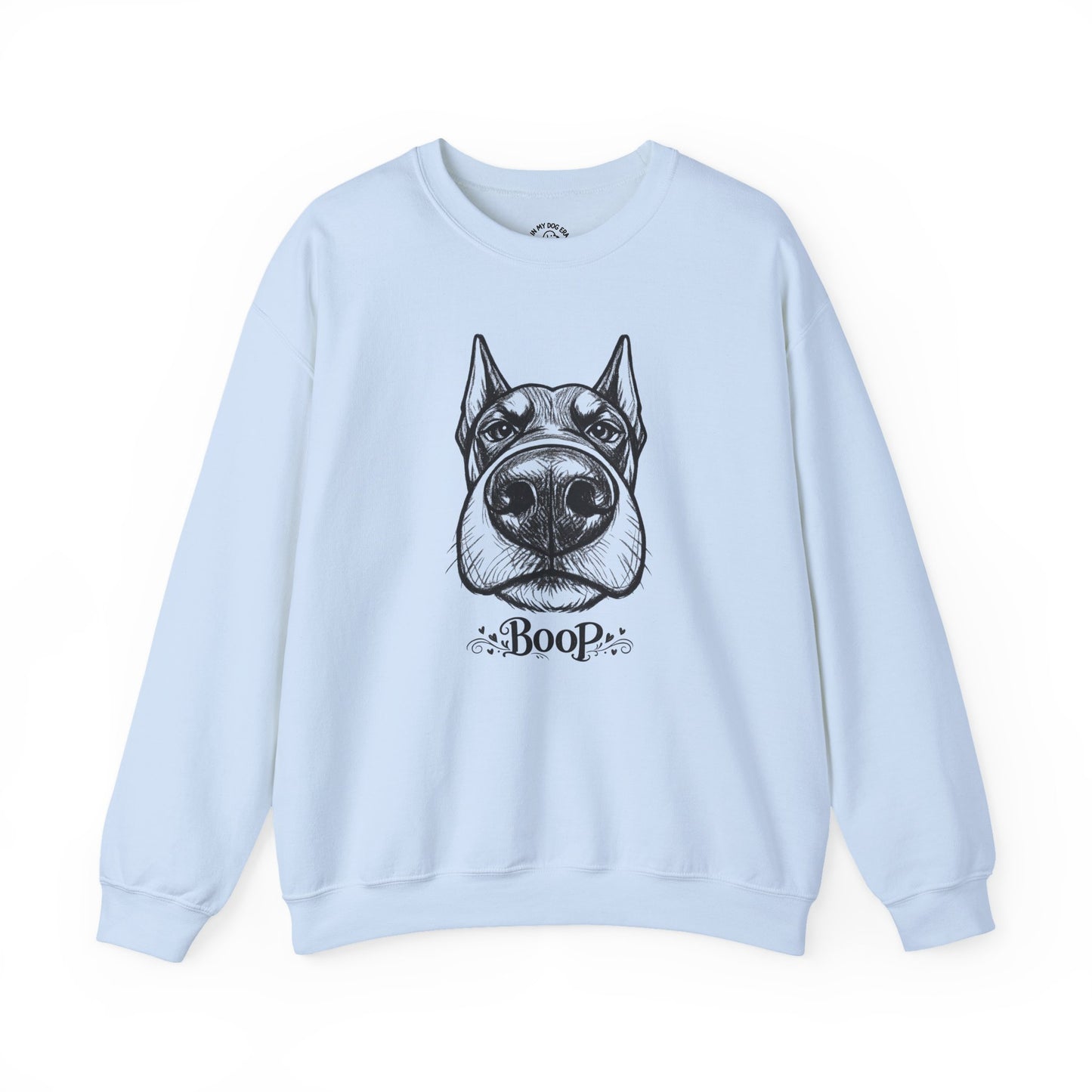 BOOP Doberman - Unisex Sweatshirt (Cropped Ears)