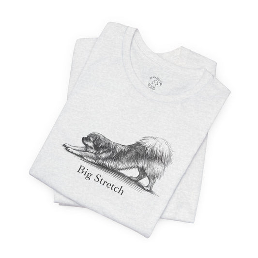 Big Stretch Tibetan Spaniel T-Shirt