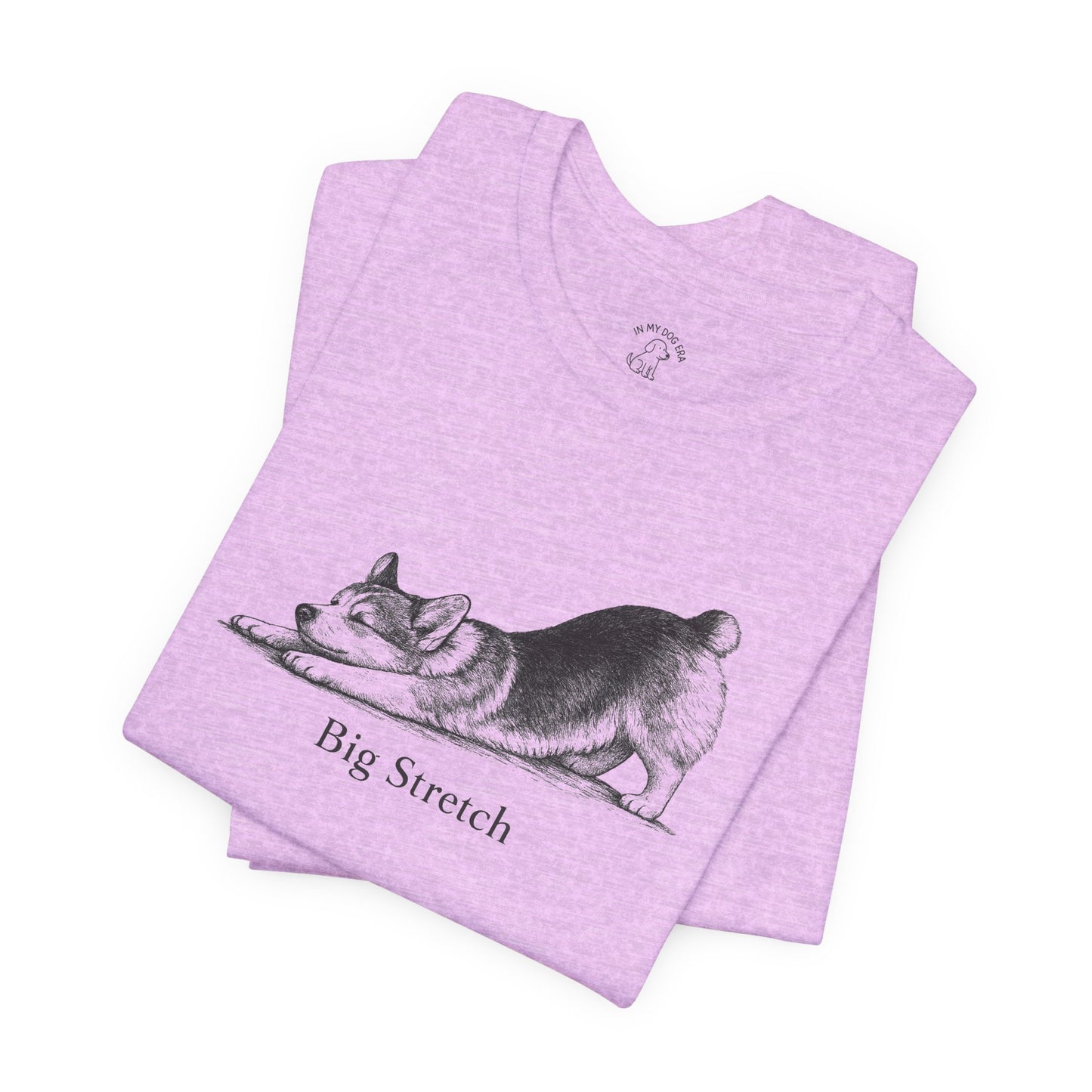 Big Stretch Corgi (Docked Tail) T-Shirt