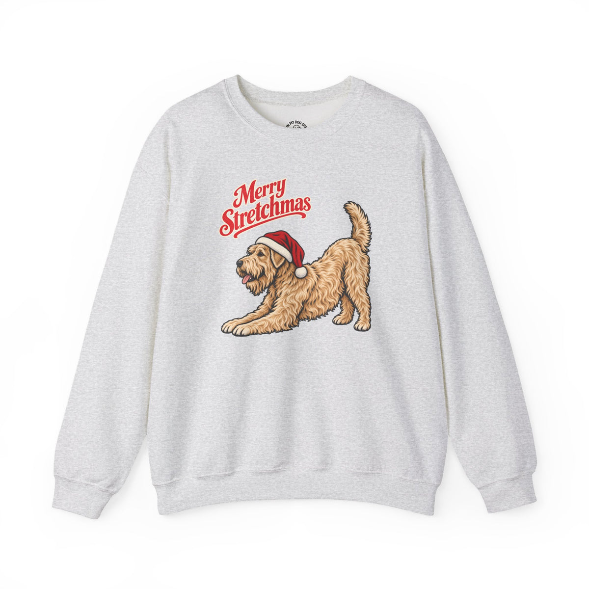 Wheaten Terrier Christmas Sweatshirt | Merry Stretchmas