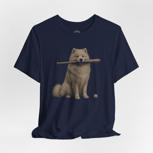 Bat Dog Samoyed T-Shirt