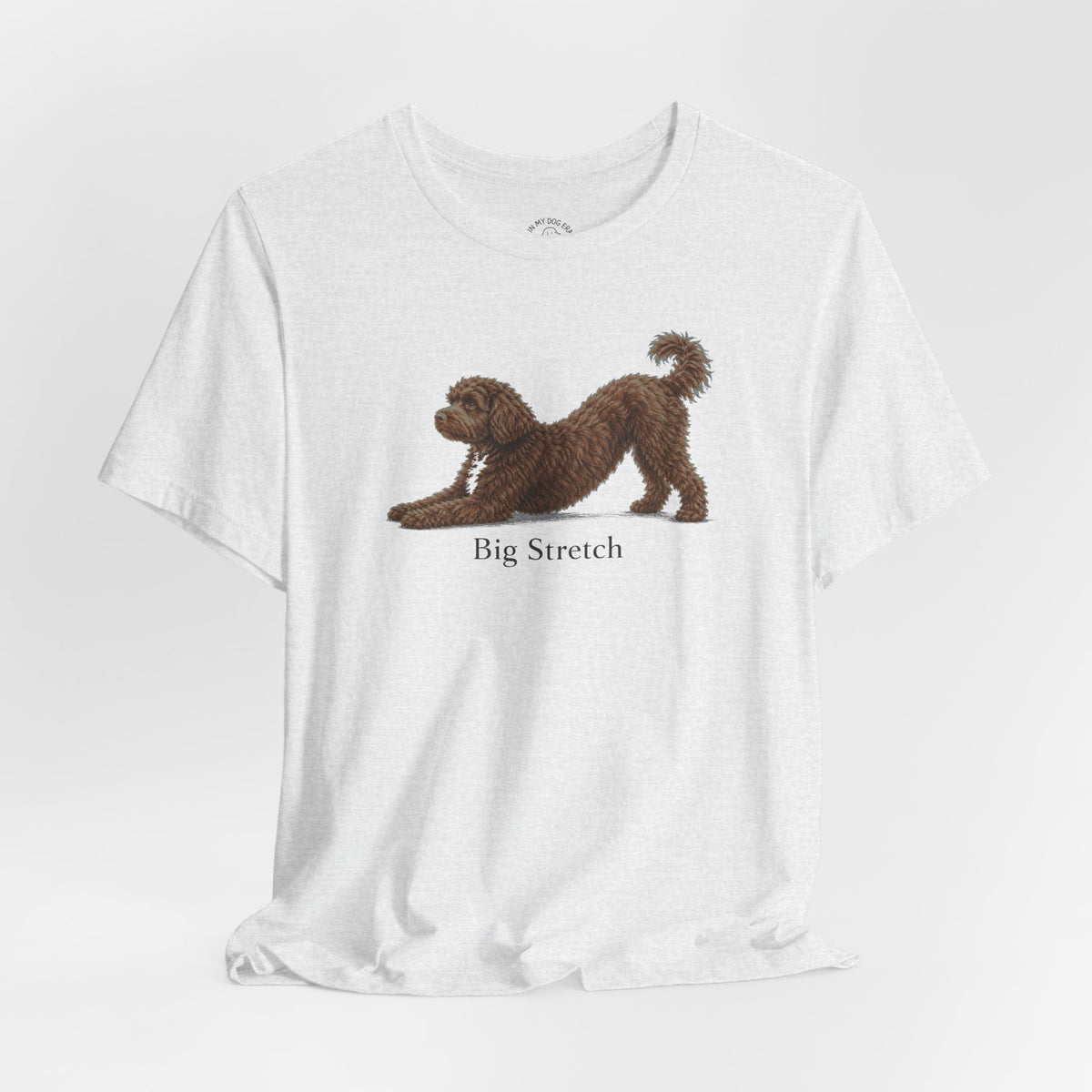 Big Stretch Portuguese Water Dog (Brown) T-Shirt