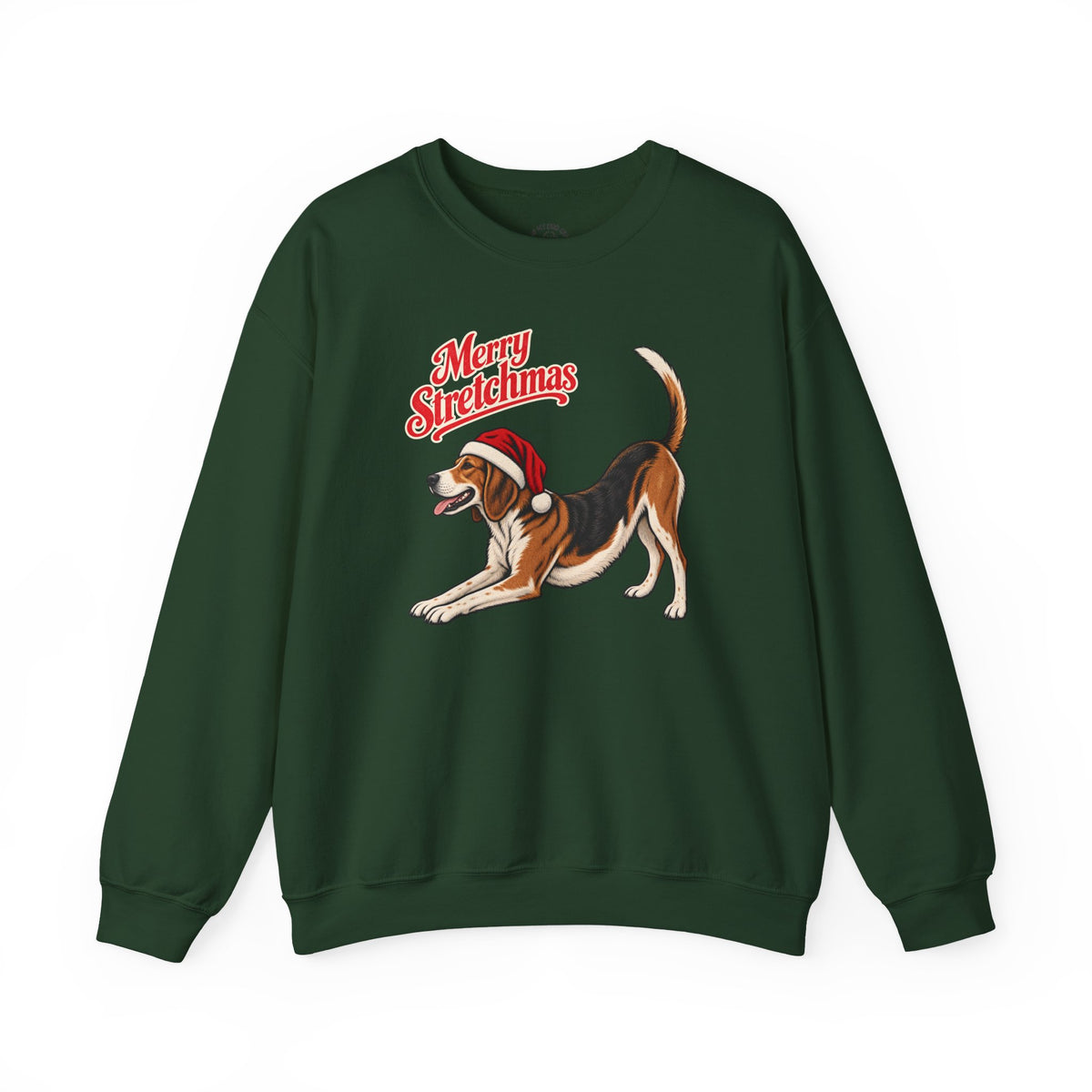 American Foxhound Christmas Sweatshirt | Merry Stretchmas