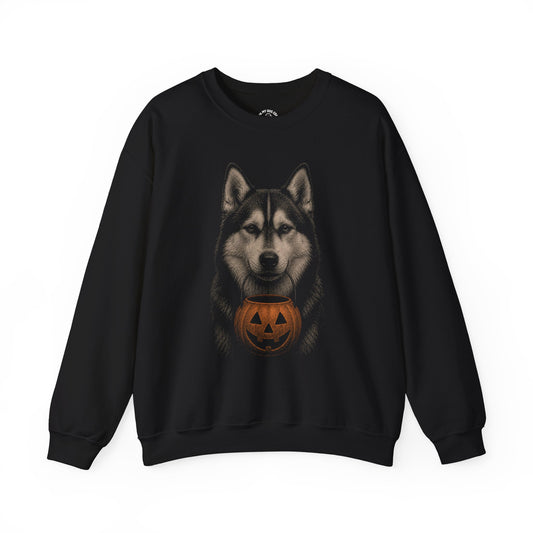 Husky Halloween Sweatshirt – Boop or Treat