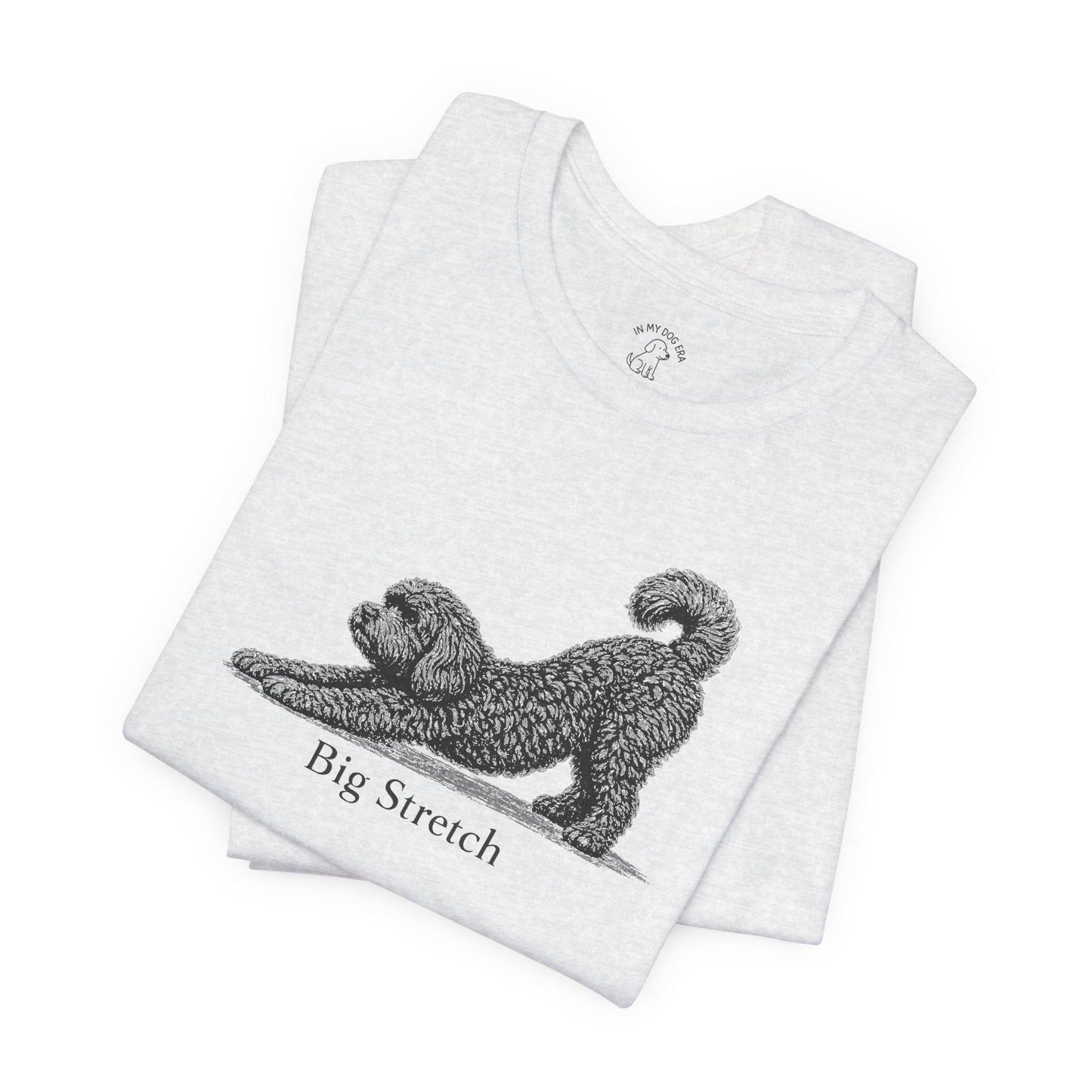 Big Stretch Black Cockapoo T-Shirt