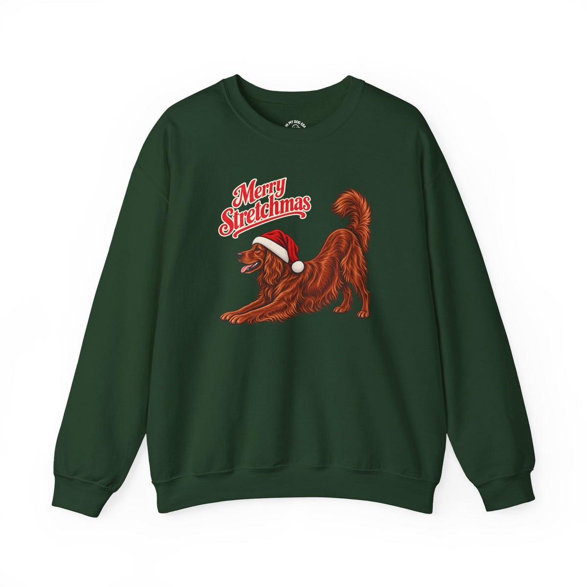 Irish Setter Christmas Sweatshirt | Merry Stretchmas