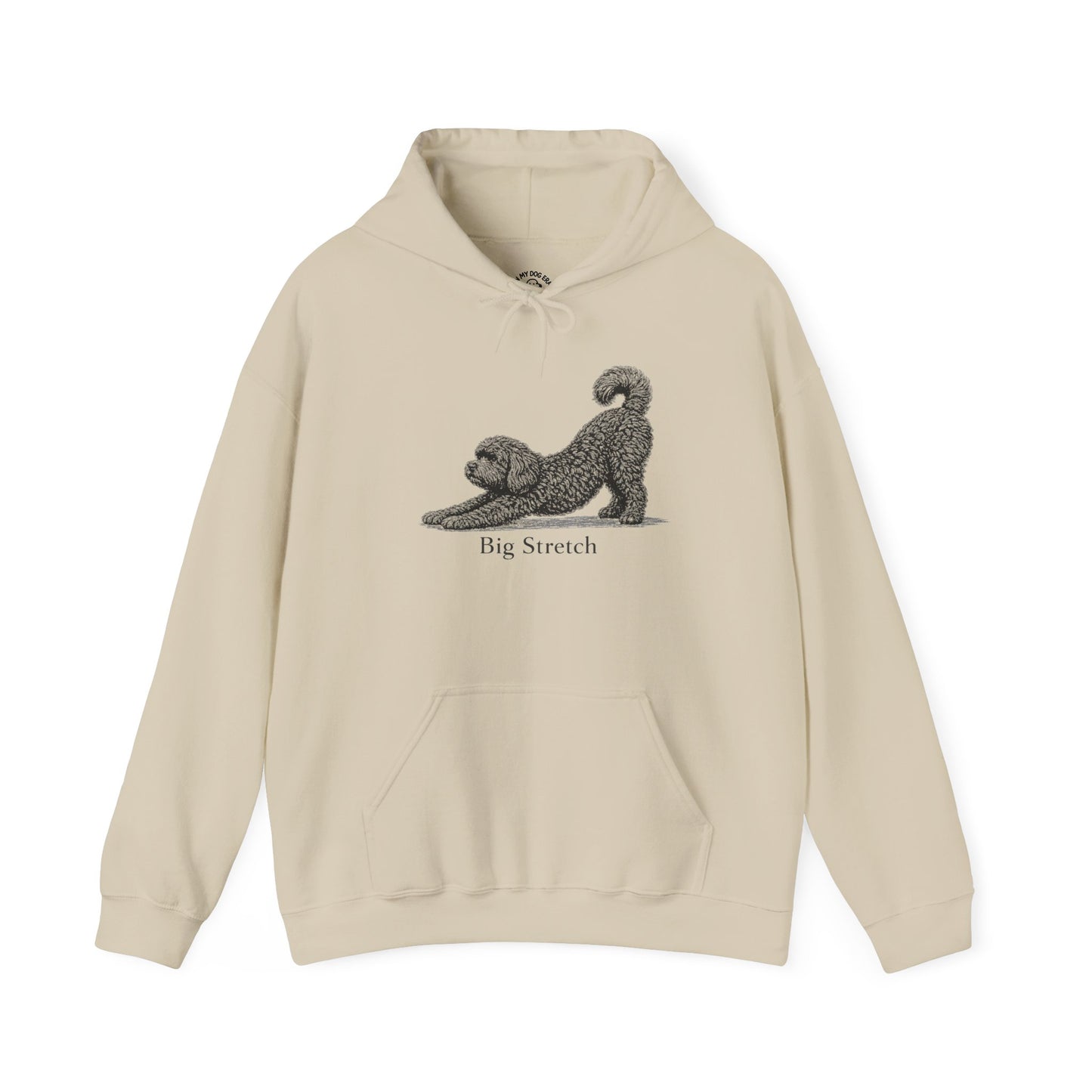 Big Stretch Black Cockapoo - Hoodie