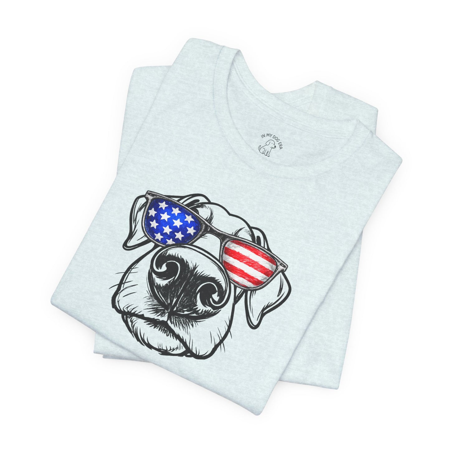 Red, White & BOOP Doberman T-Shirt